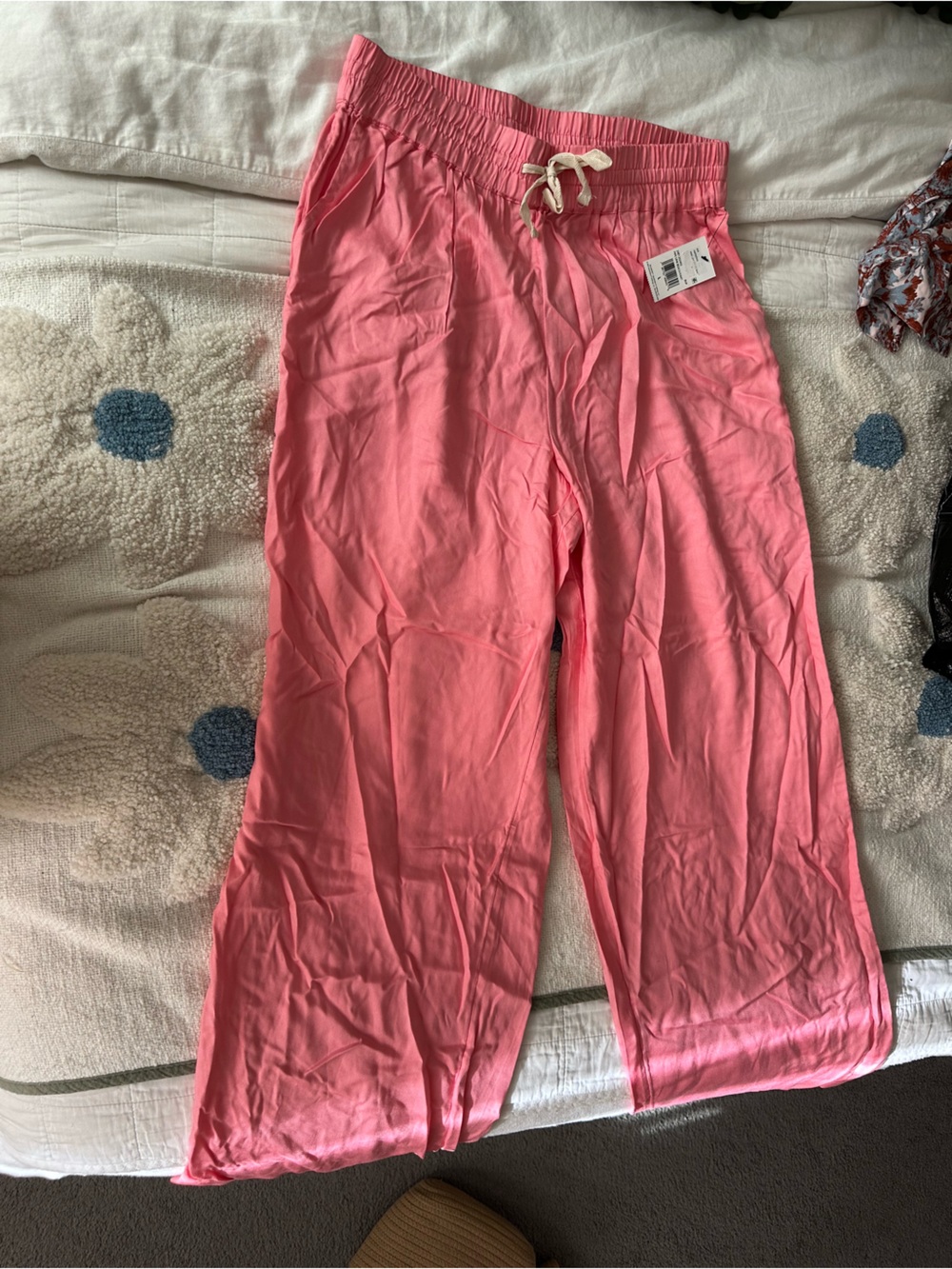 Billabong Coral Pink Elastic Waist Shorts